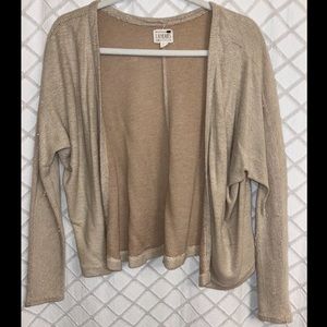 Tan LA hearts cardigan